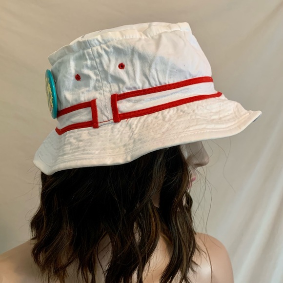 “Retired But Re-Hired” Vintage Joke Bucket Hat - Picture 8 of 12